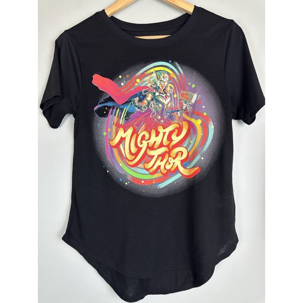 Marvel Thor Love And Thunder Jane Foster Short Sleeve T-Shirt Juniors Size M 7-9